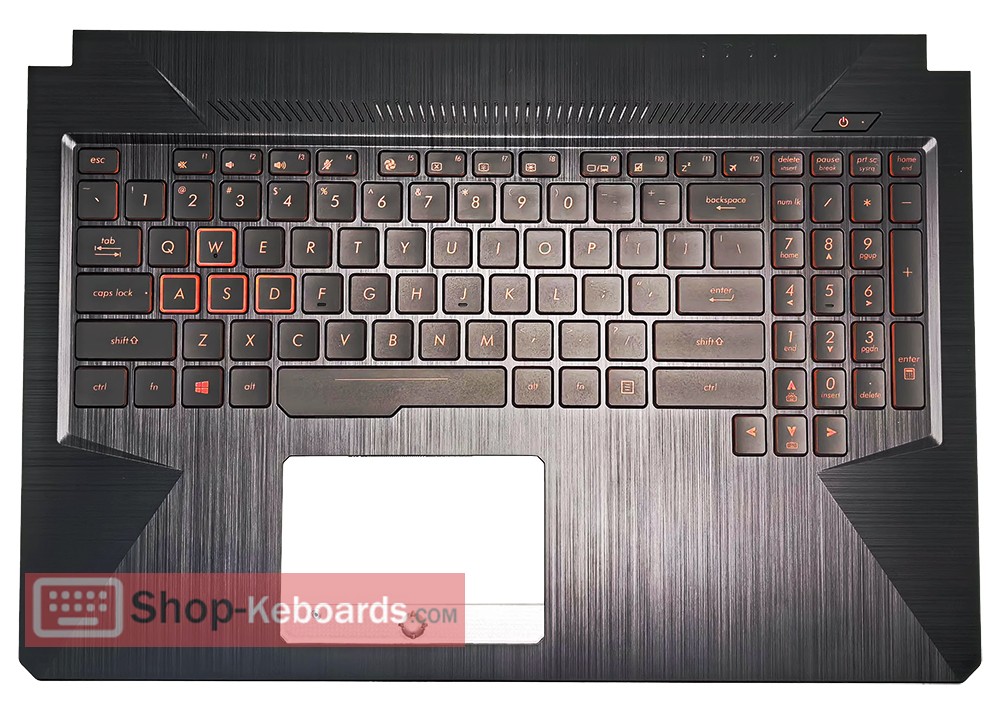 Asus FX504GE-0071A8750H  Keyboard replacement