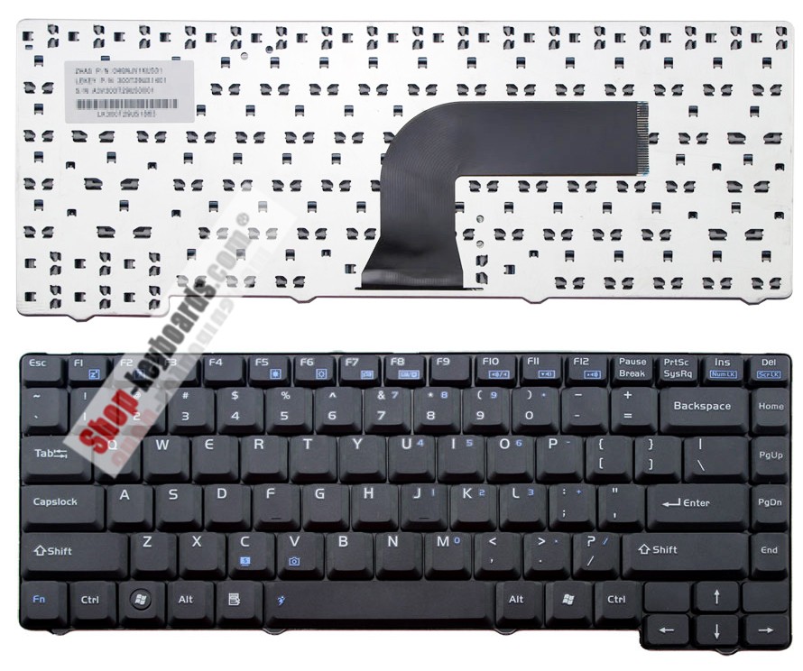Asus 0KNO-481UK03 Keyboard replacement