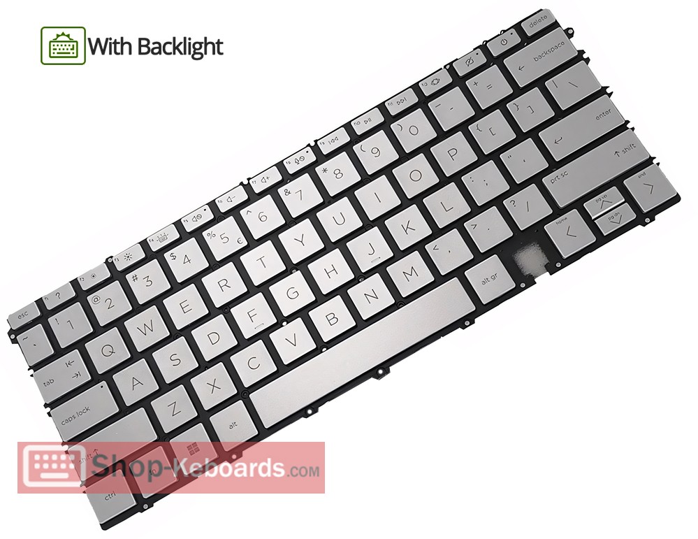 HP SPECTRE X360 14-EF2076NG  Keyboard replacement