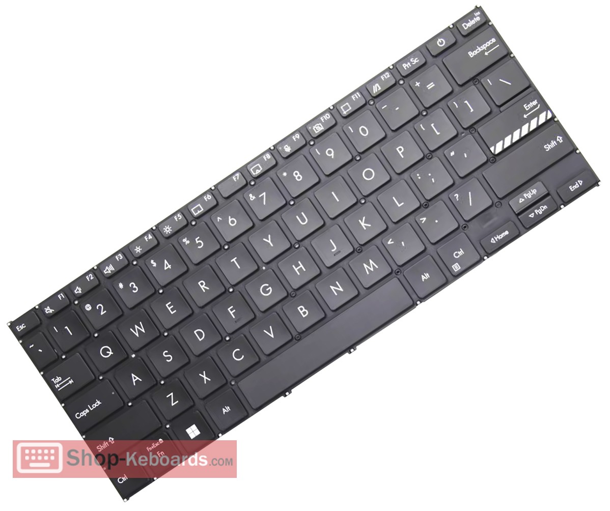 Asus S1403ZA Keyboard replacement