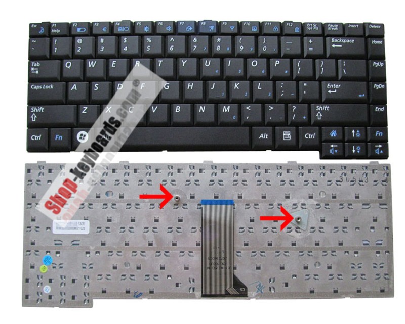 Samsung NP-Q308 Keyboard replacement