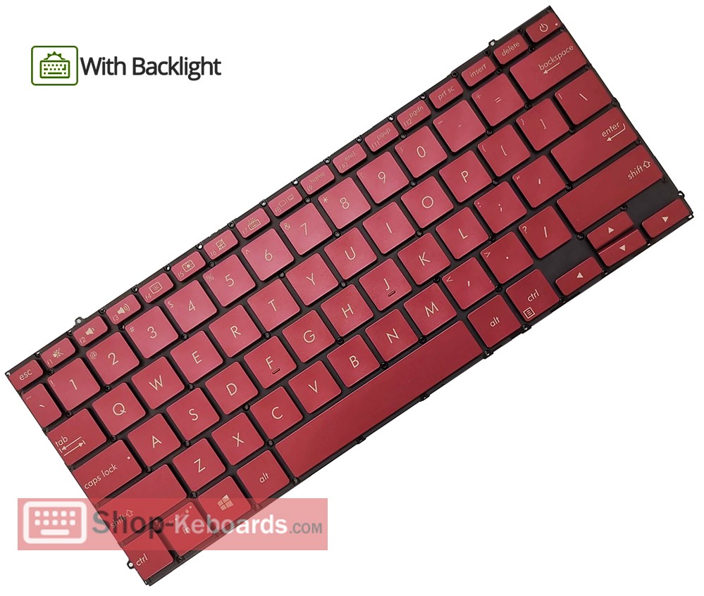 Asus 0KNB0-2609UI00 Keyboard replacement