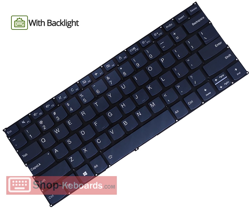 Lenovo IdeaPad Yoga 6-13ALC6 Type 82ND Keyboard replacement