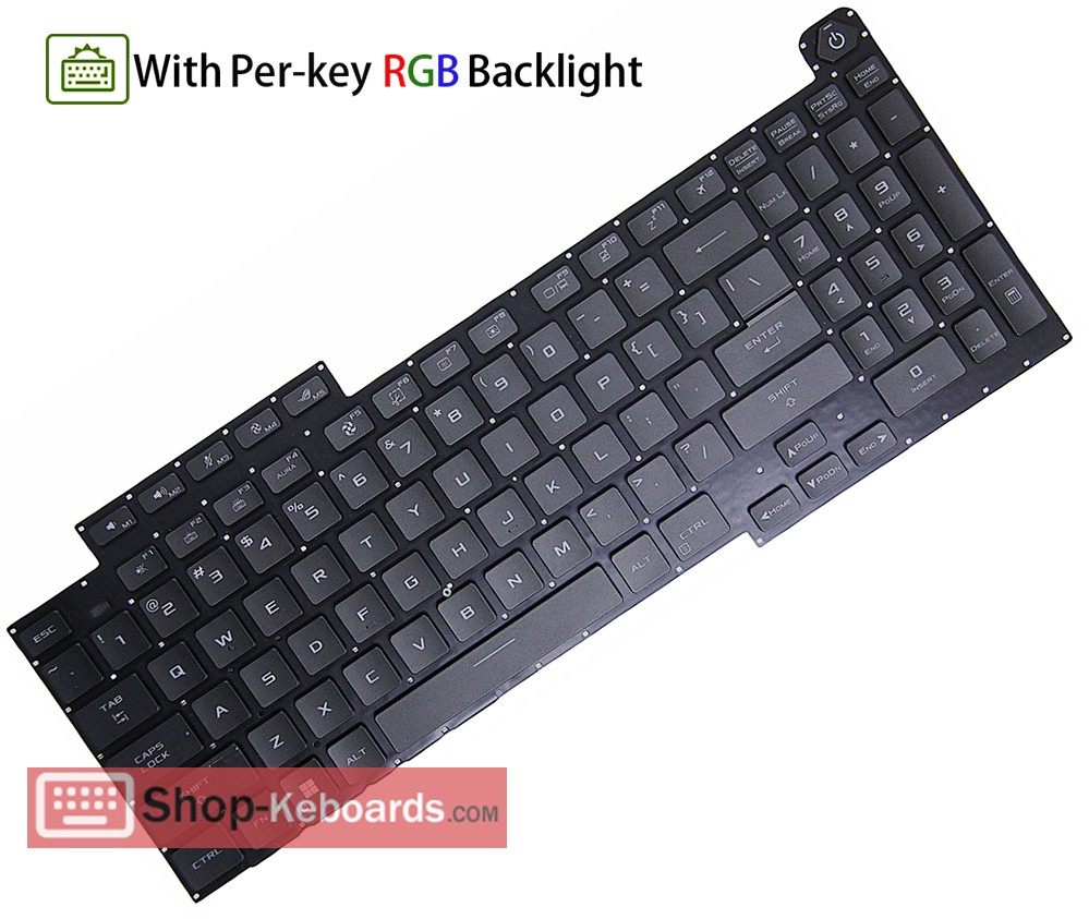 Asus ROG G713RM-91610G0W  Keyboard replacement