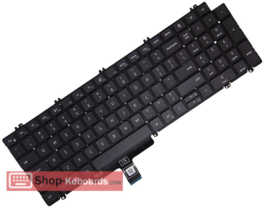 Dell 490.0M607.091D Keyboard replacement