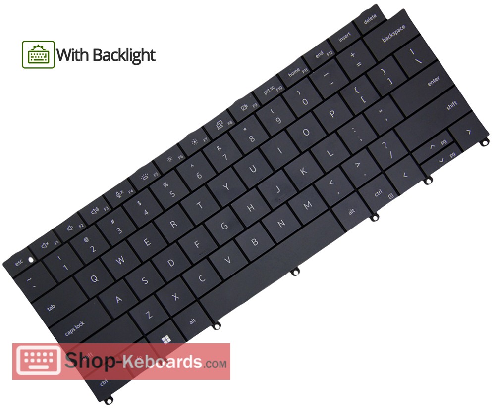 Dell Latitude 9450 2-in-1 Keyboard replacement