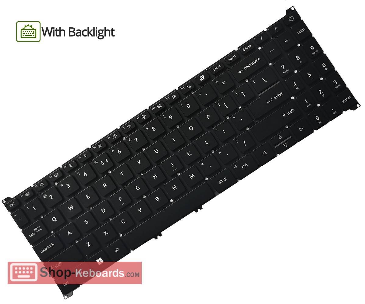 Acer AECYPU00210 Keyboard replacement