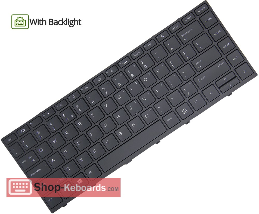 HP L04644-211  Keyboard replacement