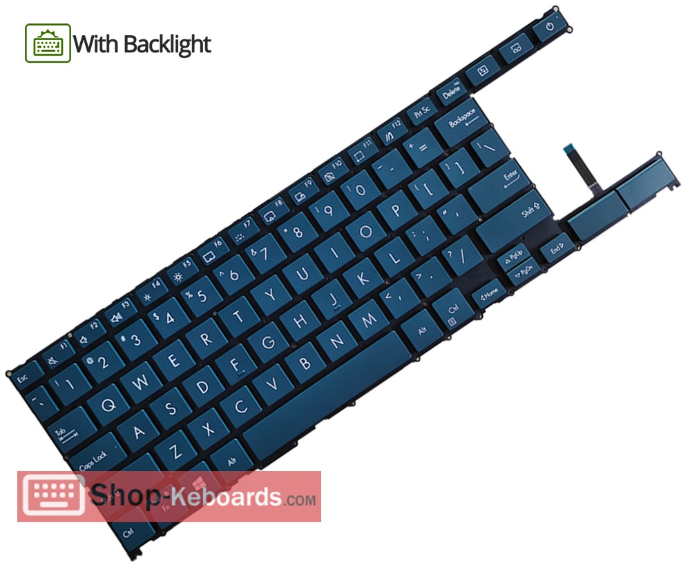 Asus NSK-W700U Keyboard replacement