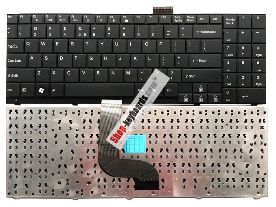 Medion MP-09A93U4-359 Keyboard replacement