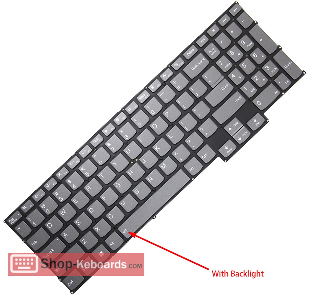 Lenovo IdeaPad Pro 5 16AHP9 Keyboard replacement