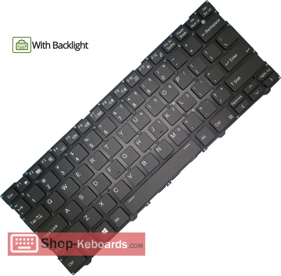 Clevo 6-80-NV410-240-1  Keyboard replacement