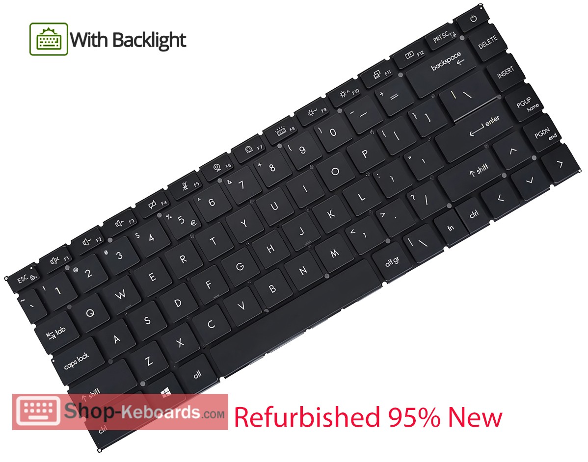 MSI MS-1572 Keyboard replacement