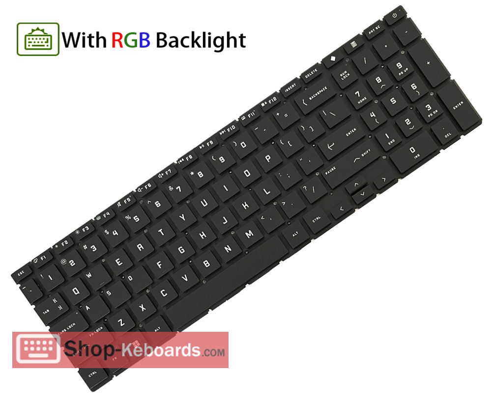 HP 17Z-DB000 Keyboard replacement