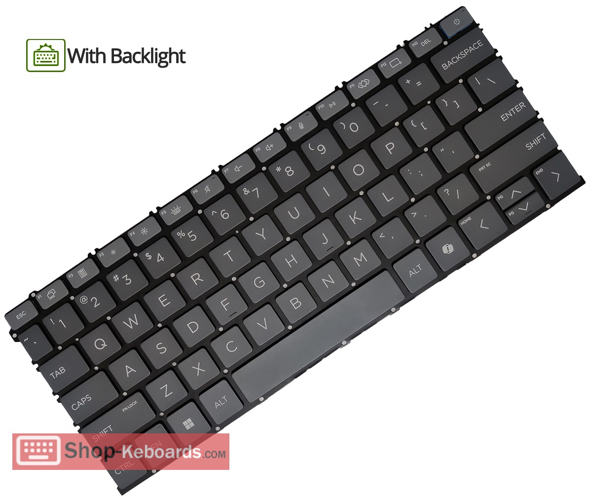 HP SN1C80B10 Keyboard replacement