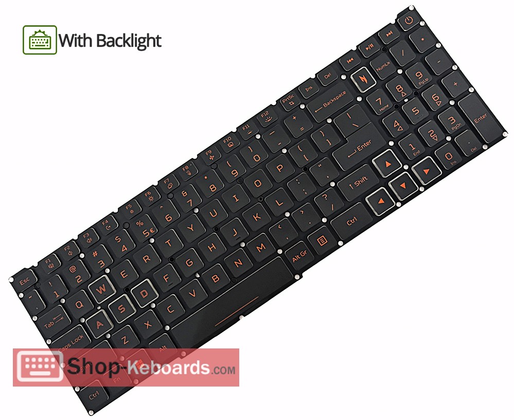 Acer Nitro V 16 ANV16-41 Keyboard replacement