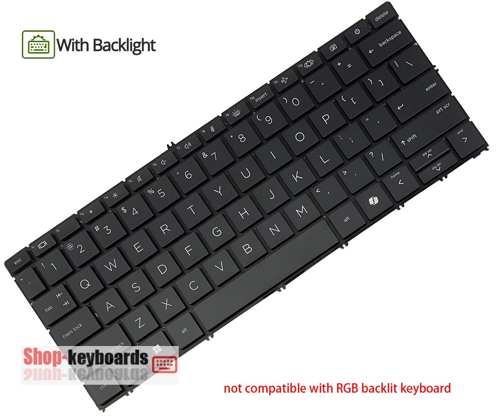 HP N10947-DH1  Keyboard replacement