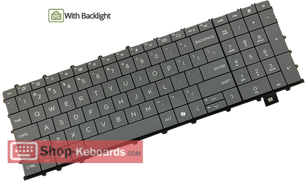 HP P36164-031 Keyboard replacement