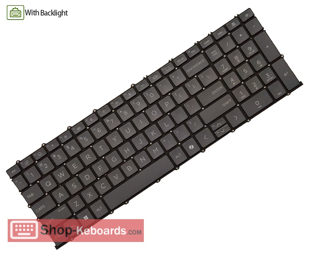 HP OMNIBOOK 7 16-AY0XXX Keyboard replacement