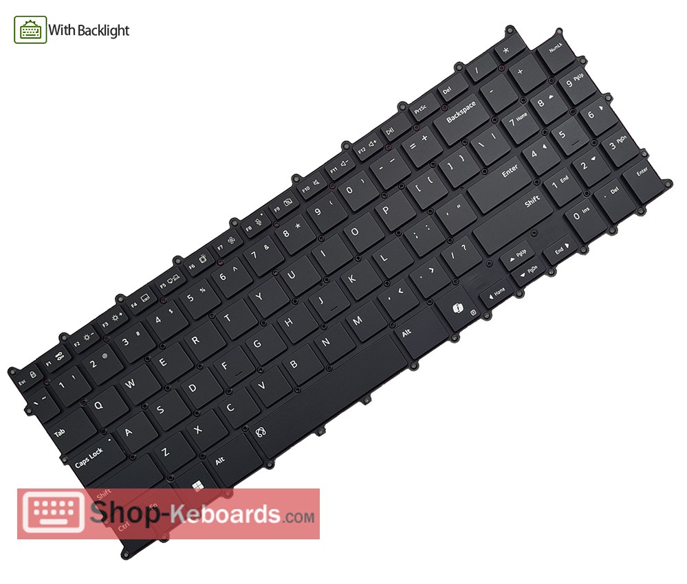LG 16Z90TS Keyboard replacement