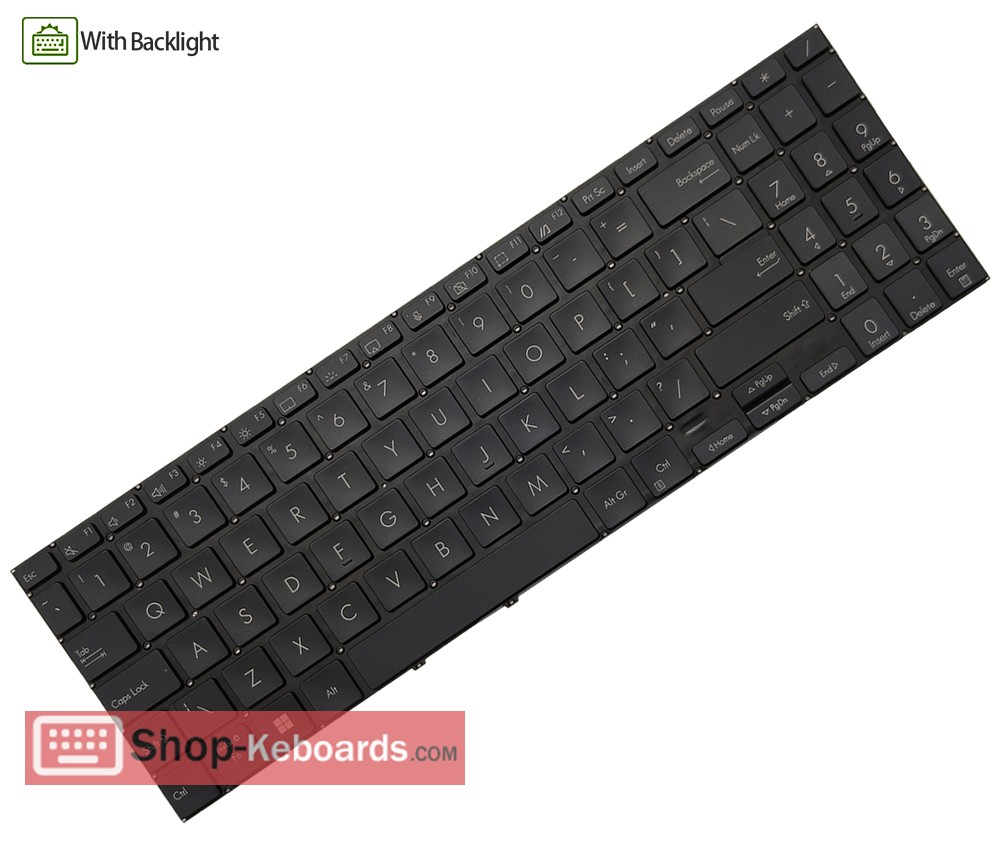 Asus UP6502ZD Keyboard replacement