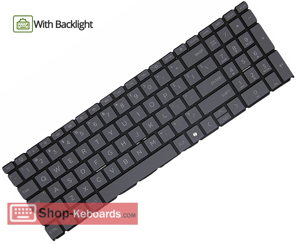 HP P26457-001 Keyboard replacement