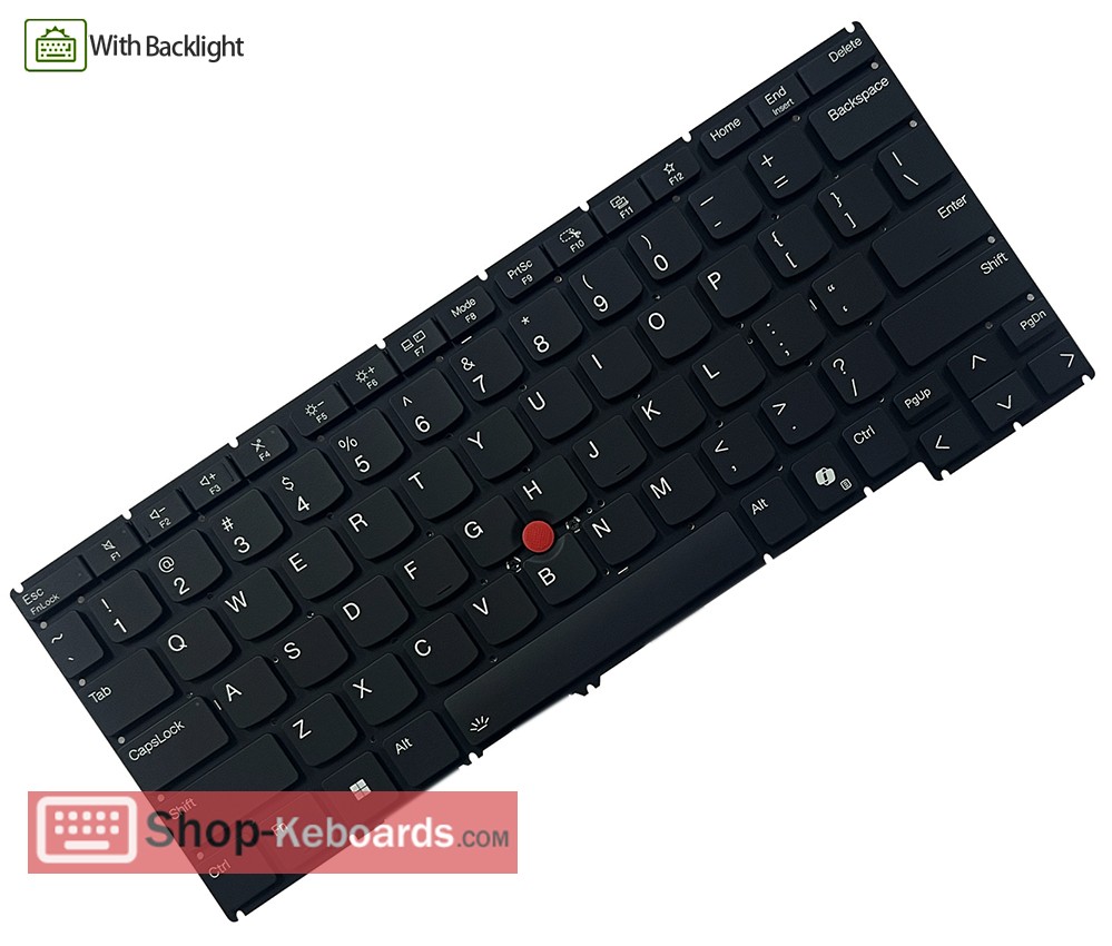 Lenovo 5M11S10480 Keyboard replacement
