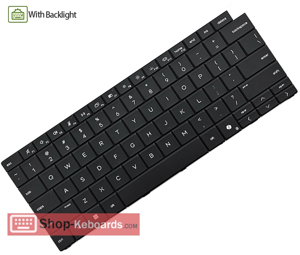 HP P86843-001 Keyboard replacement