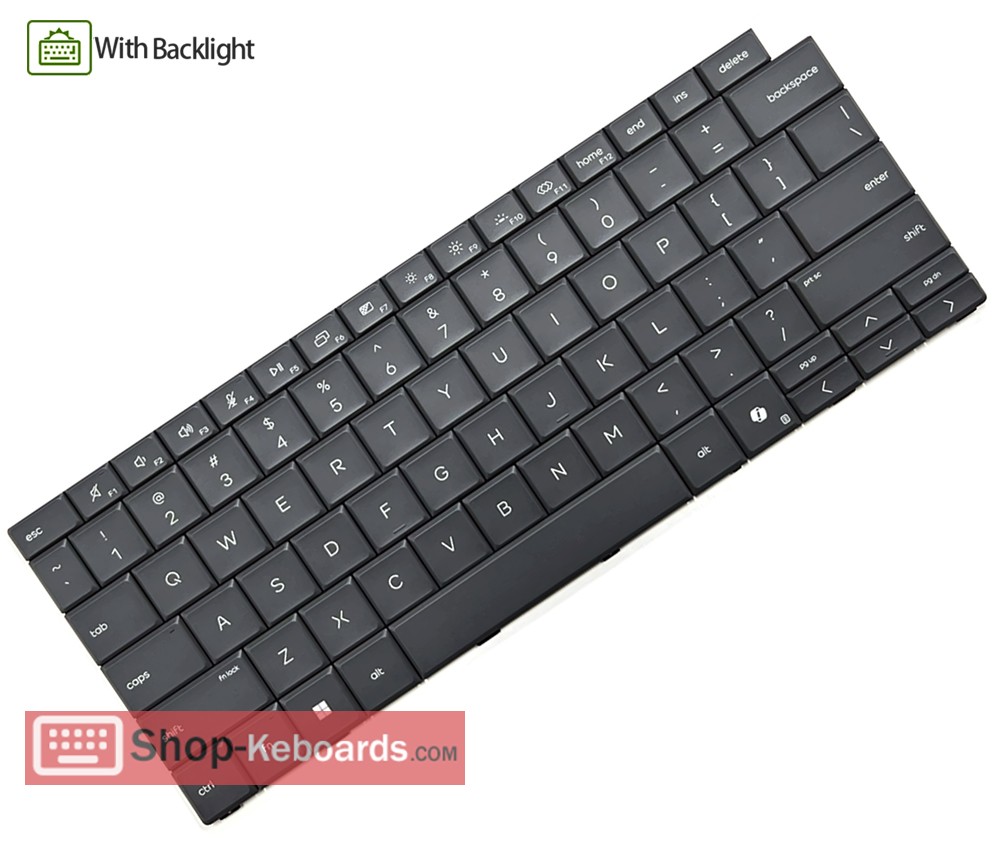 HP P86843-001 Keyboard replacement