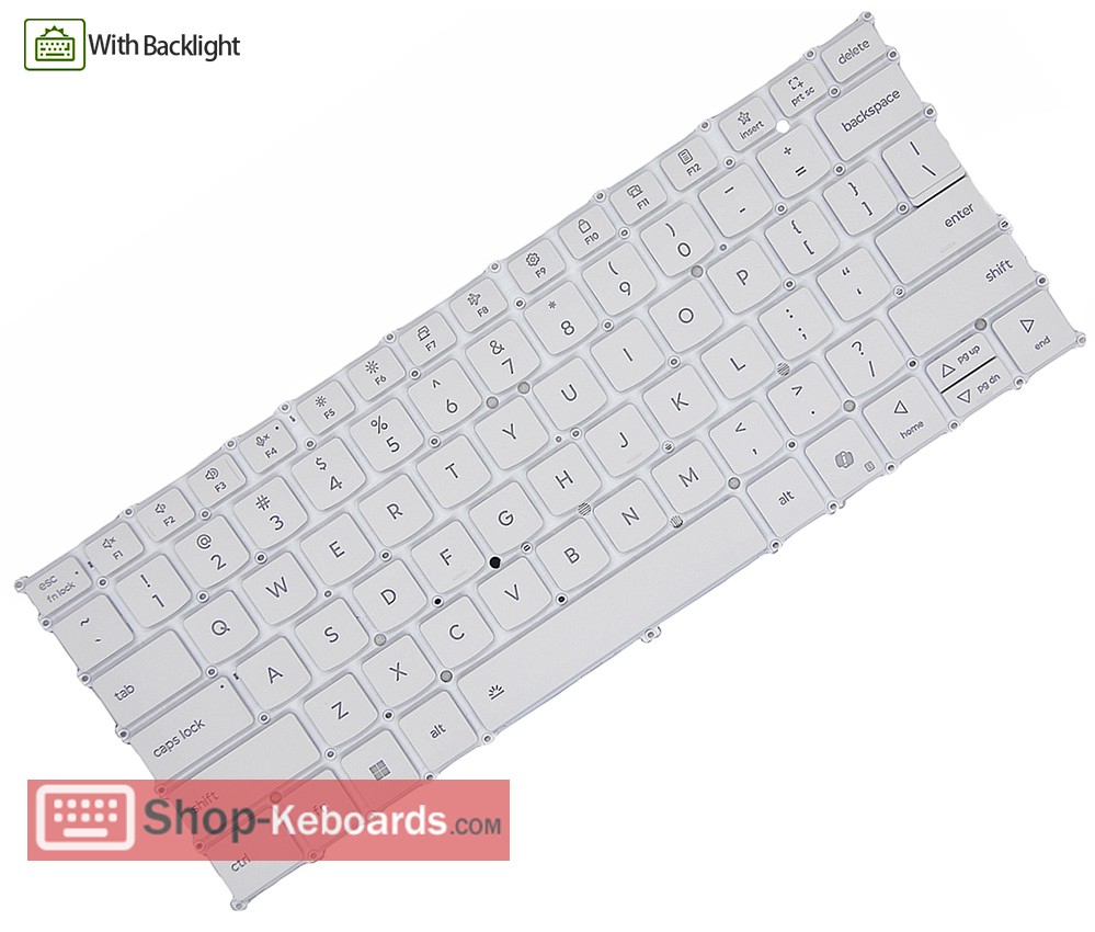Lenovo Yoga 7 2-in-1 14AKP10 Type 83JR Keyboard replacement