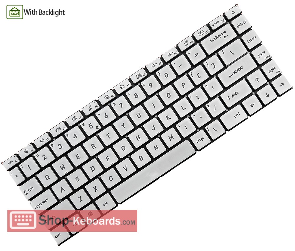 MSI S1N2EUS331SA0  Keyboard replacement