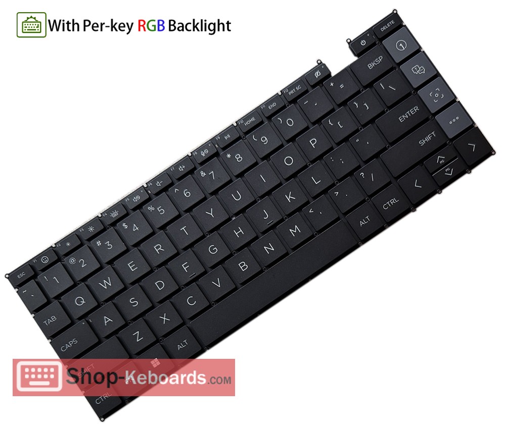 HP Dragonfly Pro one Keyboard replacement
