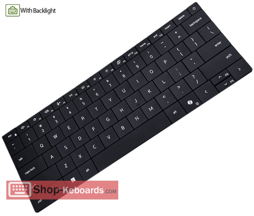 Dell P202G001 Keyboard replacement