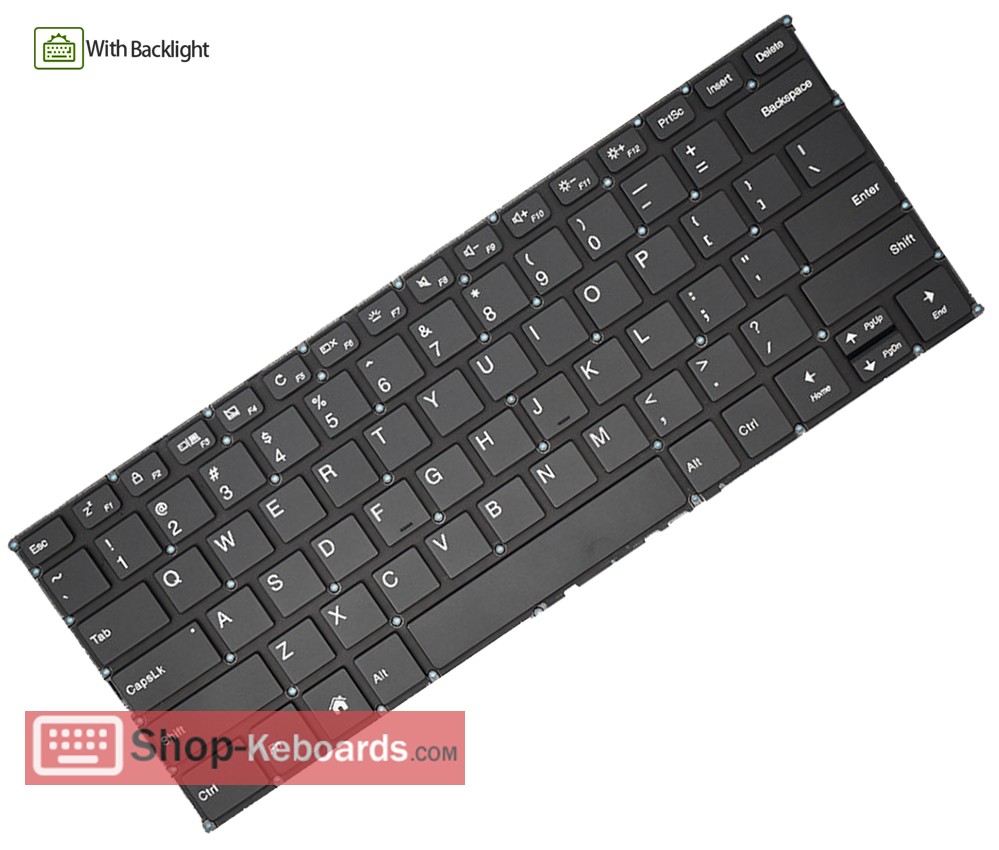 NOTEBOOK D0K-6580D Keyboard replacement