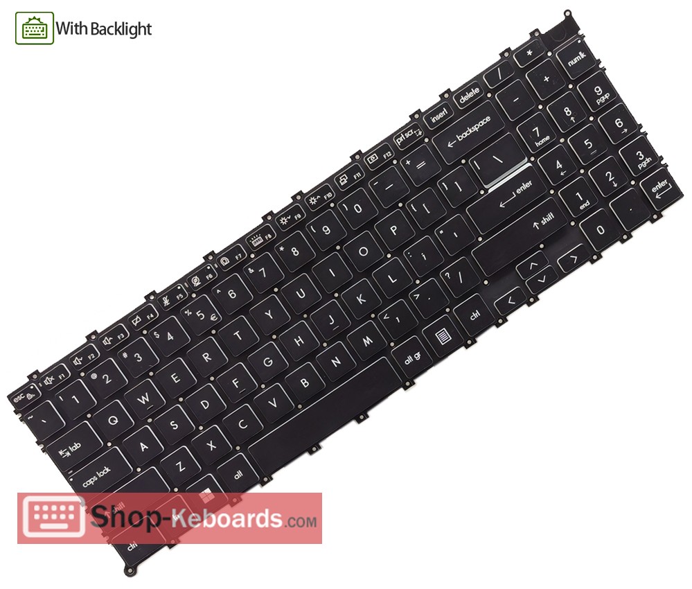MSI SNMB10B10 Keyboard replacement
