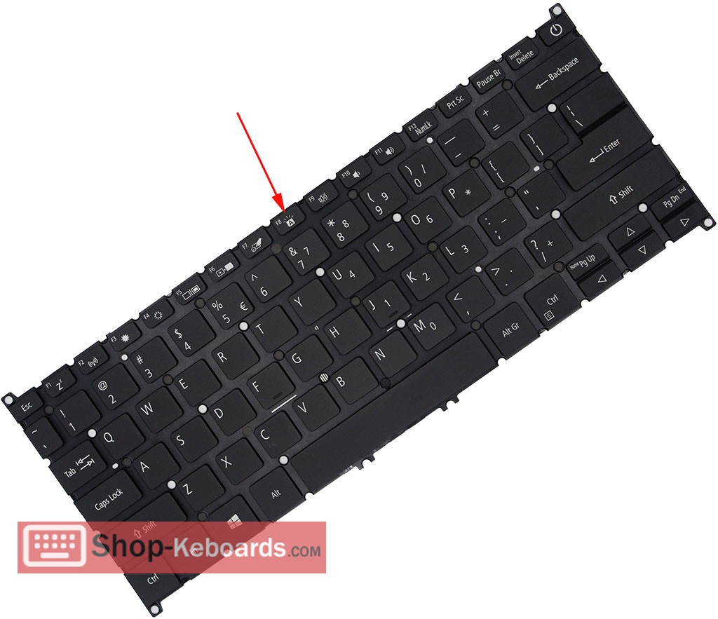 Acer EUN314LA-51W Keyboard replacement