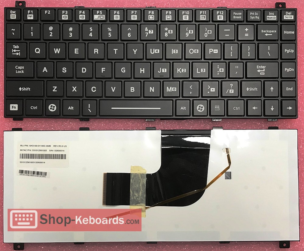 GETAC B300 Keyboard replacement