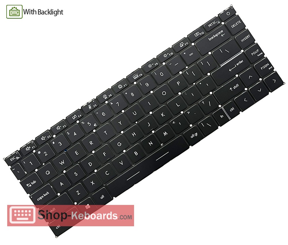 MSI MODERN 14 B11SB-053FR  Keyboard replacement