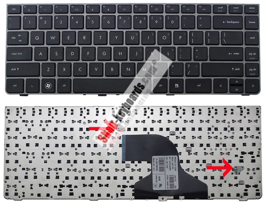 HP 638178-001 Keyboard replacement