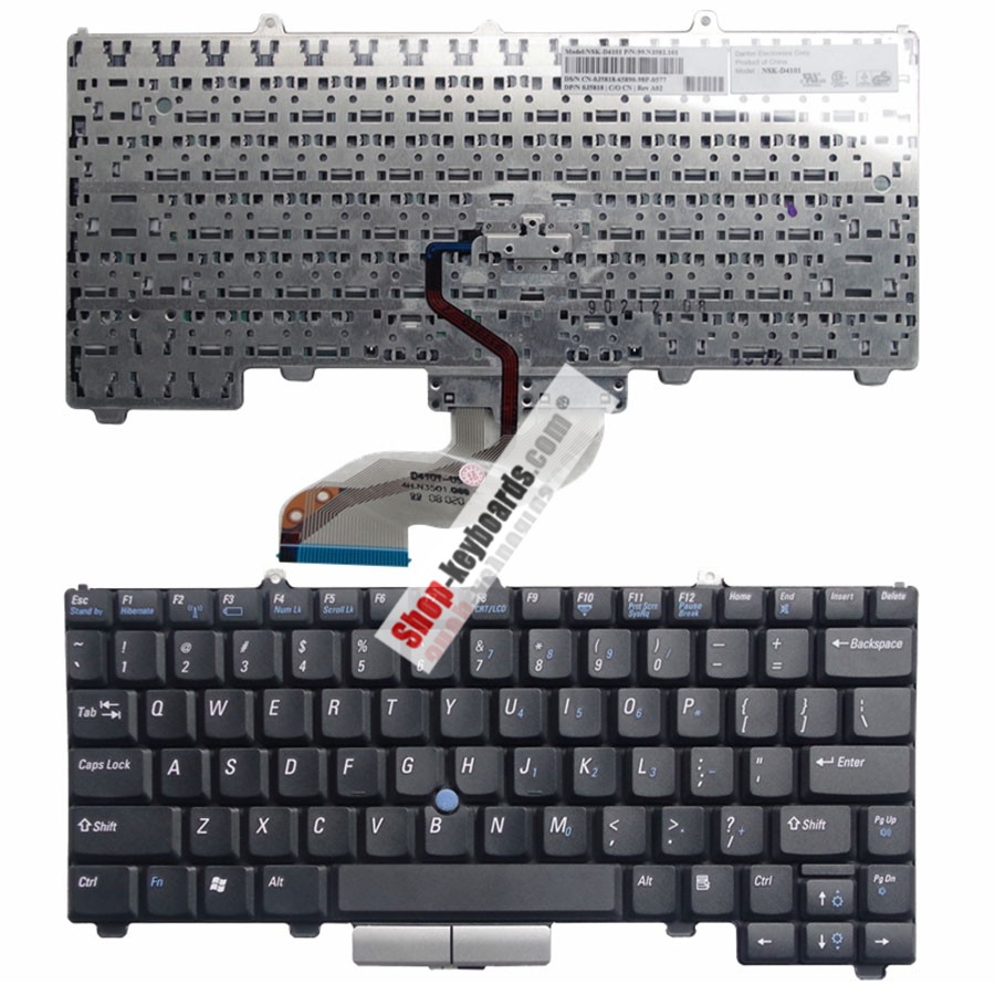 Dell LatitudePP03L Keyboard replacement