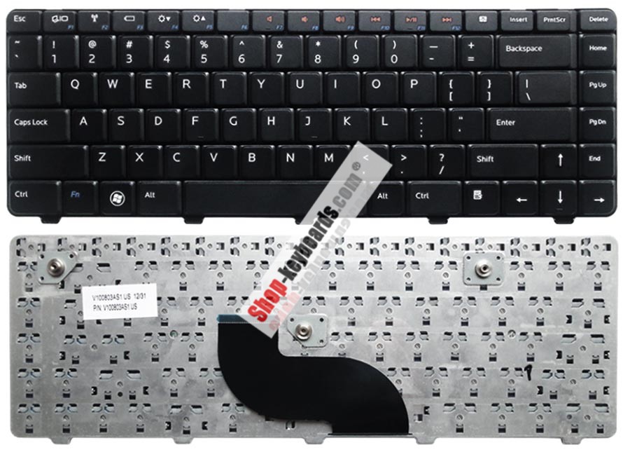 Dell Inspiron m301zr Keyboard replacement