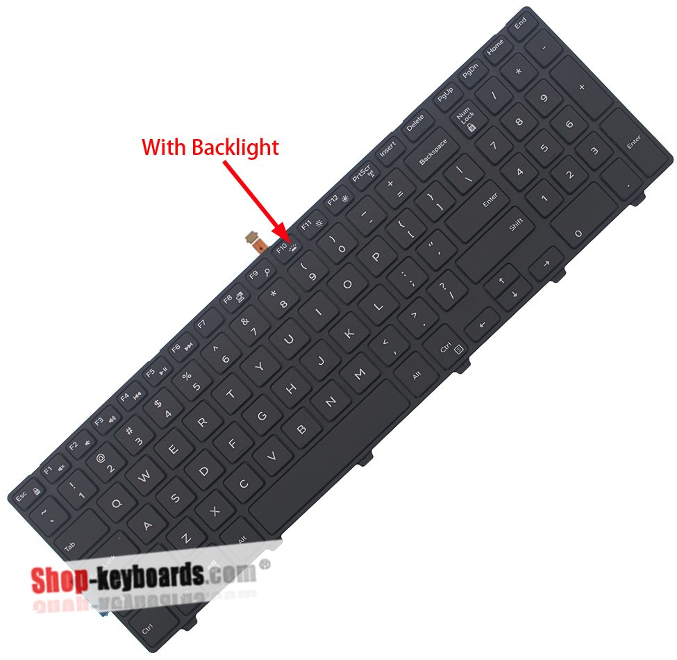 Dell Inspiron 17 5749 Keyboard replacement