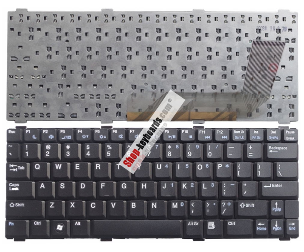 Dell PK13020Q01C0 Keyboard replacement