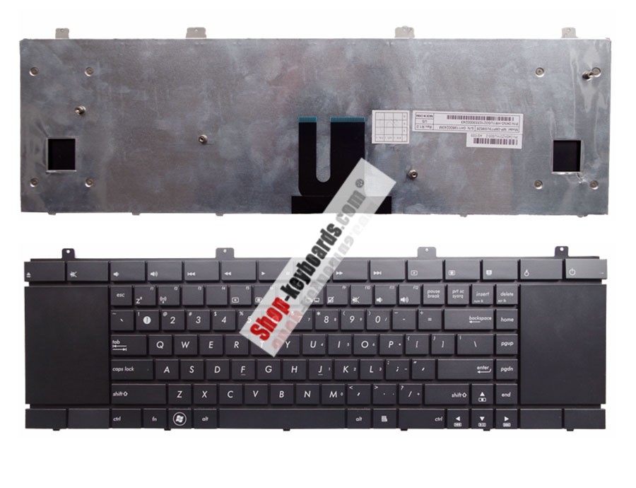 Asus NX90JQ Keyboard replacement