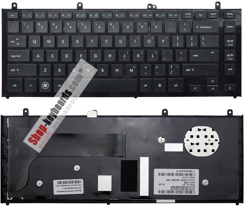 HP 9Z.N4KSQ.01N Keyboard replacement