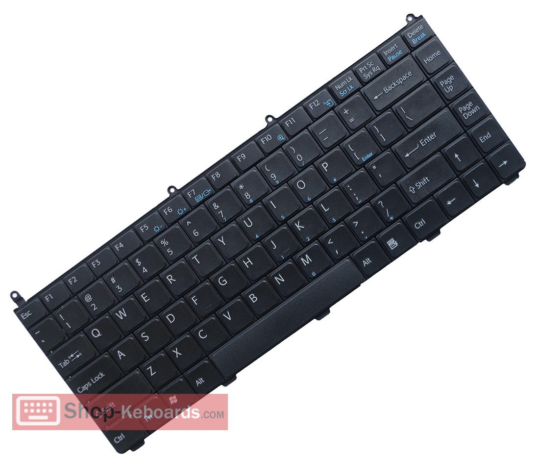 Sony VAIO VGN-FE38CP Keyboard replacement