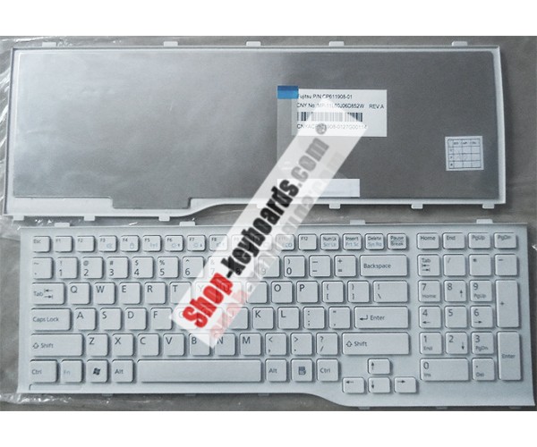 Fujitsu MP-11L66F0-D851 Keyboard replacement