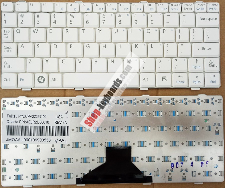 Fujitsu LifeBook M2010B Keyboard replacement