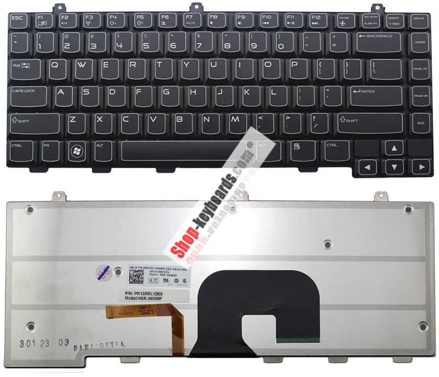 Dell NSK-AKW1E Keyboard replacement
