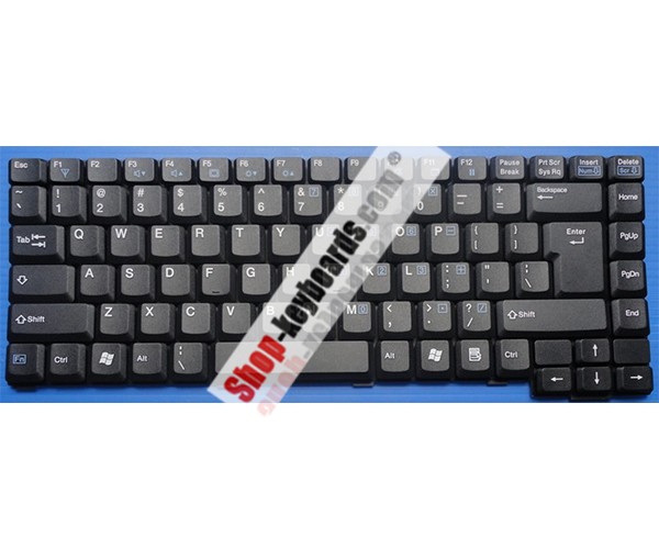Packard Bell K011818B5 Keyboard replacement